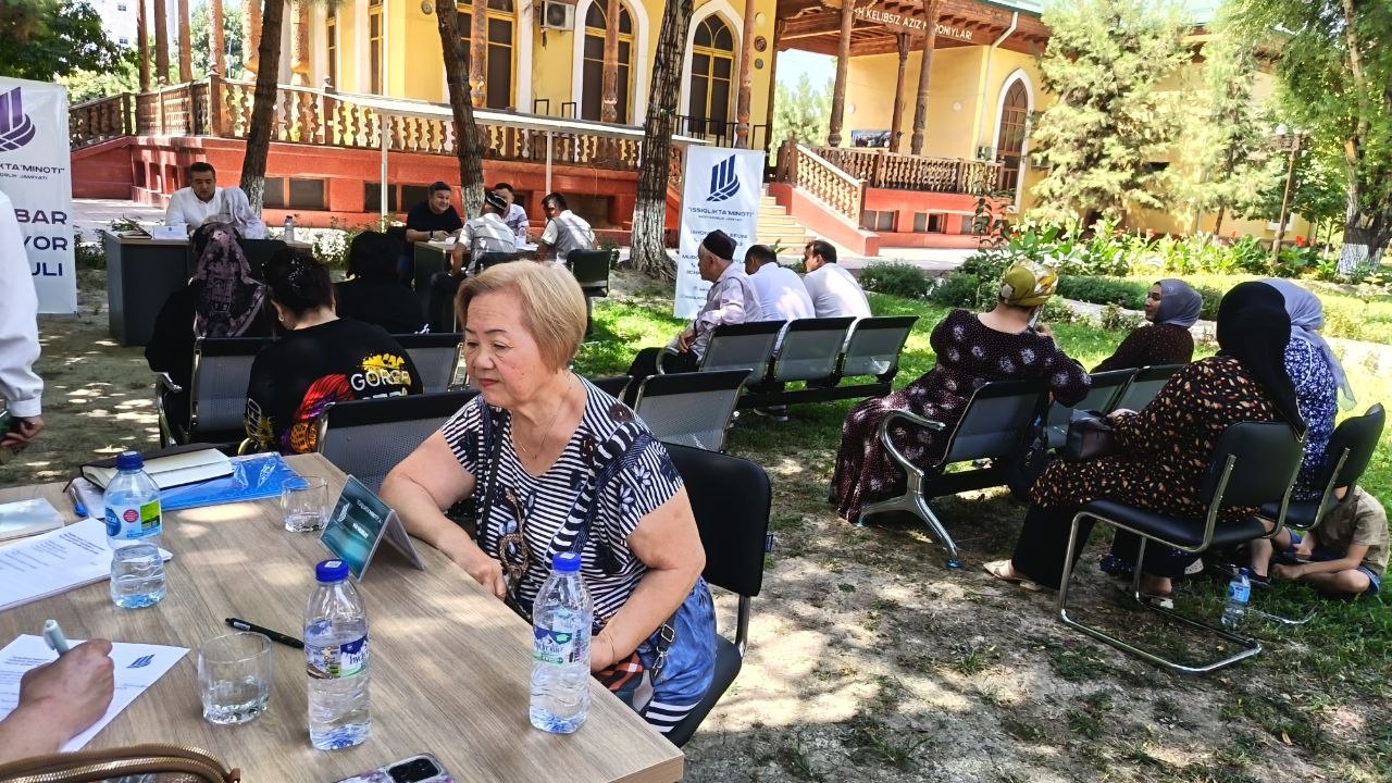 Farg‘onada sayyor qabul o‘tkazildi