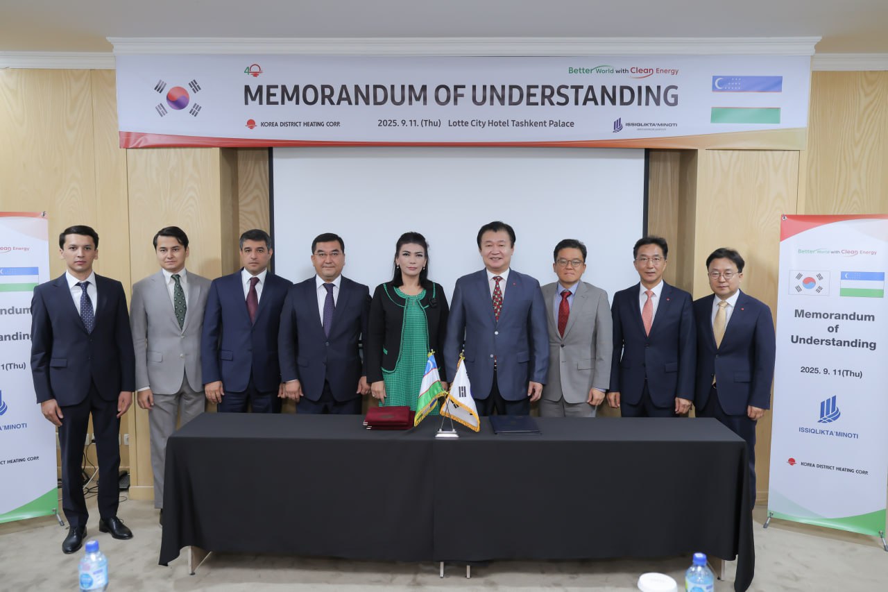 O‘zbekistonda markazlashgan issiqlik ta’minoti tizimini modernizatsiya qilish” mavzuida O‘zbekiston - Koreya forumi