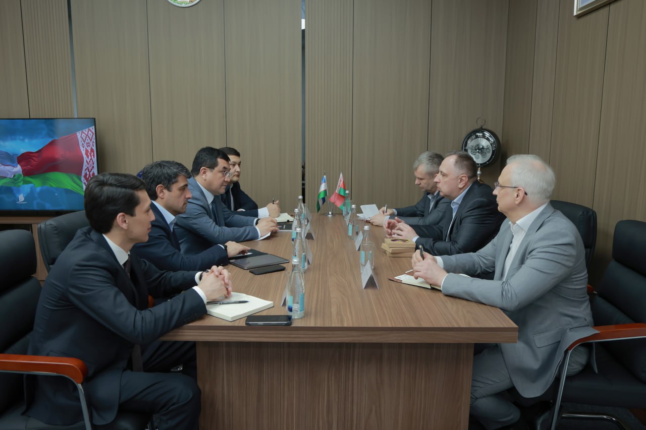 Bugun “Issiqlikta’minoti” AJ boshqaruvi raisi Ilhom To‘rayev  Belarus Respublikasining “GSKB YevroAziyens” va «Chandra» kompaniyalari rahbariyatini qabul qildi