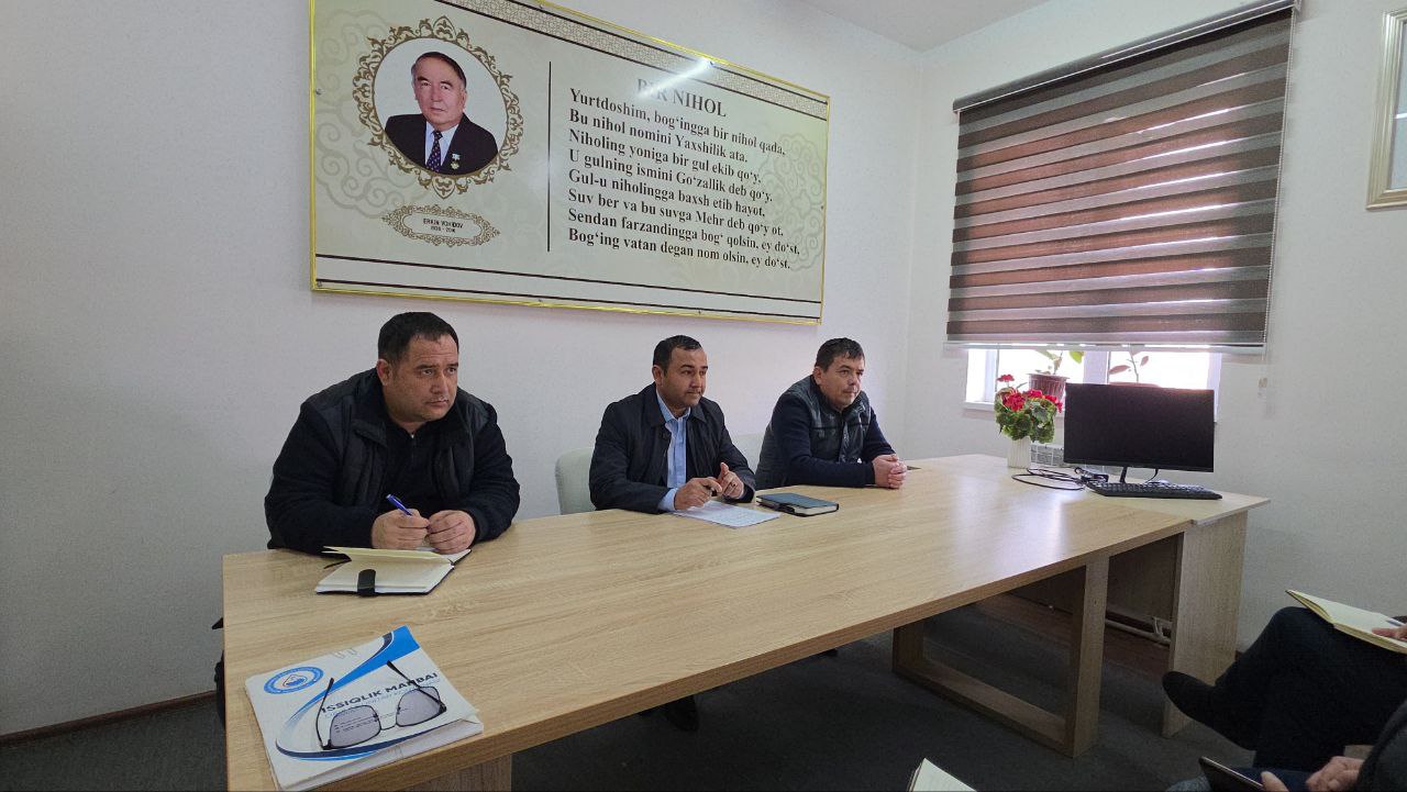 Olis Zarafshonda sayyor qabul tashkil qilindi