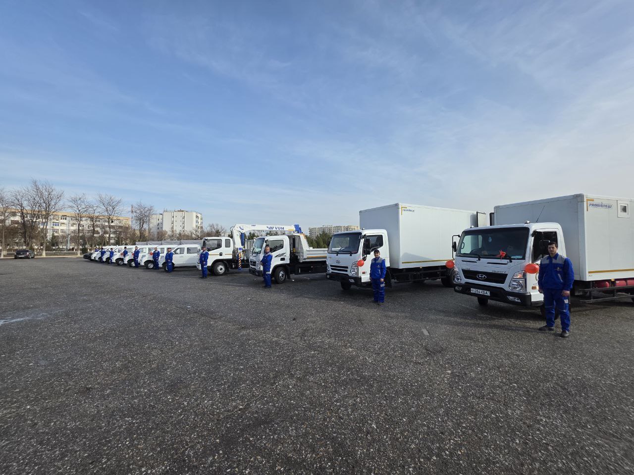 Navoiy viloyati “Issiqlik ta’minoti” MCHJning avariya guruhi moddiy-texnik bazasini mustahkamlash yo‘lida muhim qadam qo‘yildi