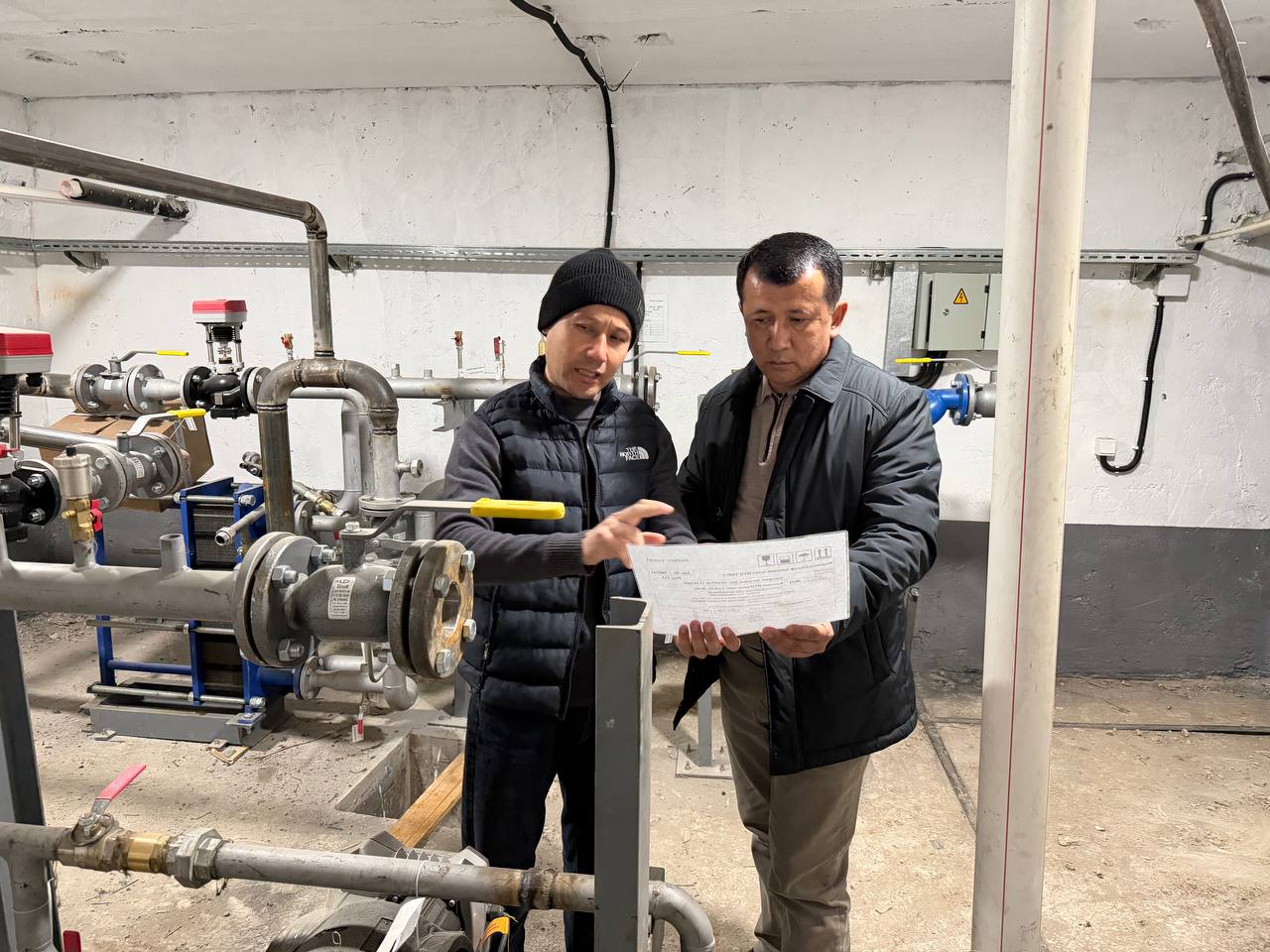 Jizzax shahridagi RK-1 qozonxonasini rekonstruksiya qilish ishlari davom etmoqda