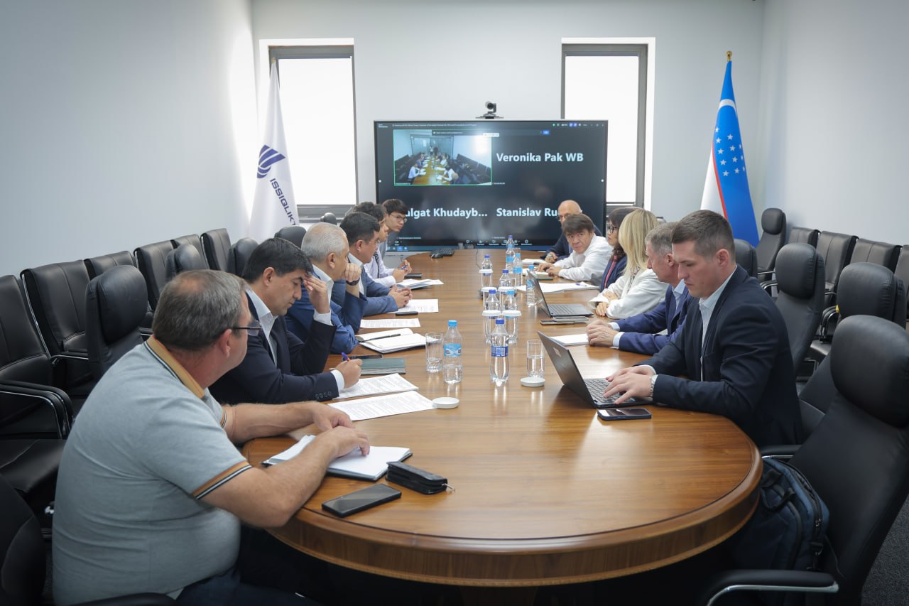 Bugun «Issiqlikta’minoti» AJ boshqaruvi raisi Ilhom To‘rayev Jahon banki missiyasi vakillari bilan uchrashuv o‘tkazdi